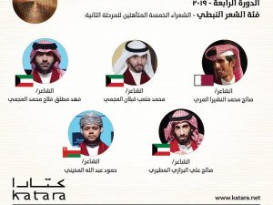 قطري وعماني و3 من الكويت يتأهلون عن فئة الشعر النبطي